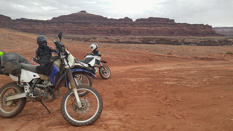 Illustration for article titled Desert Canyons and Motorbikes